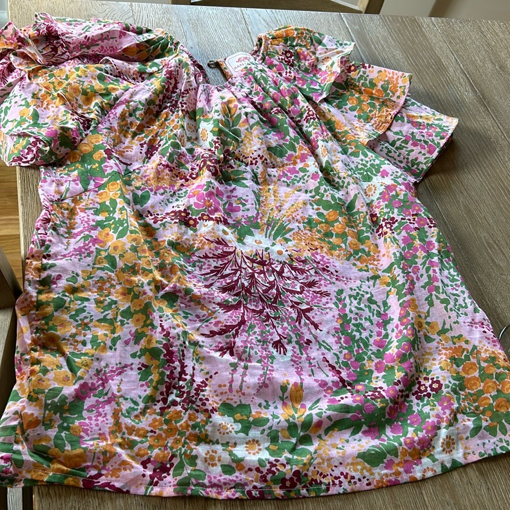 Banjanan top floral- size medium